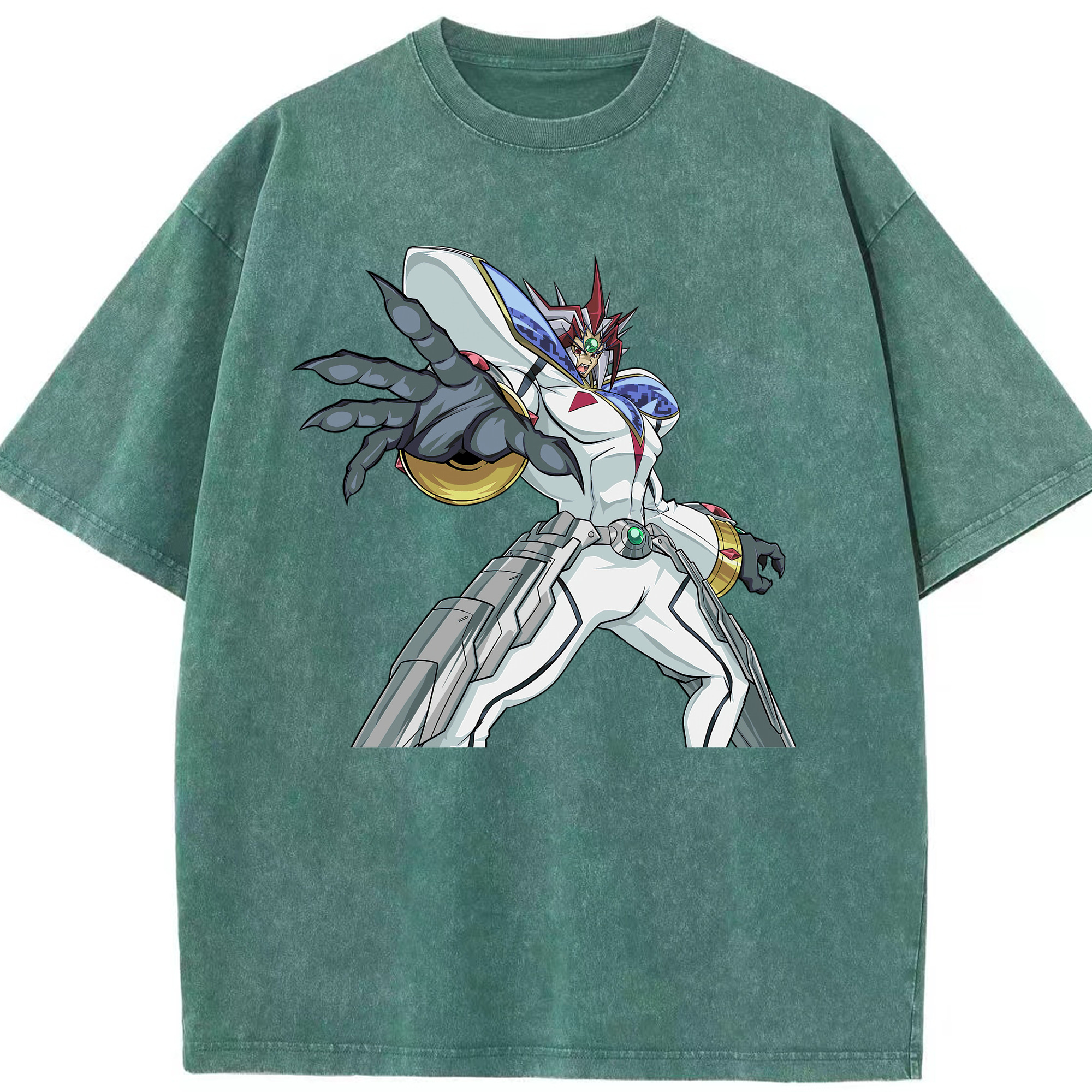 （画像用） 遊☆戯☆王 Yu-Gi-Oh! 綿100% ヴィンテージ風 半袖Tシャツ（フロントプリント）